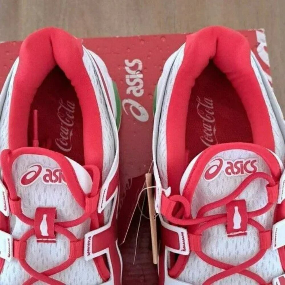 ASICS GEL-QUANTUM 90™ TYO / Coca-Cola - Color: White/Red - Size: Men 9.5 - Picture 4 of 9